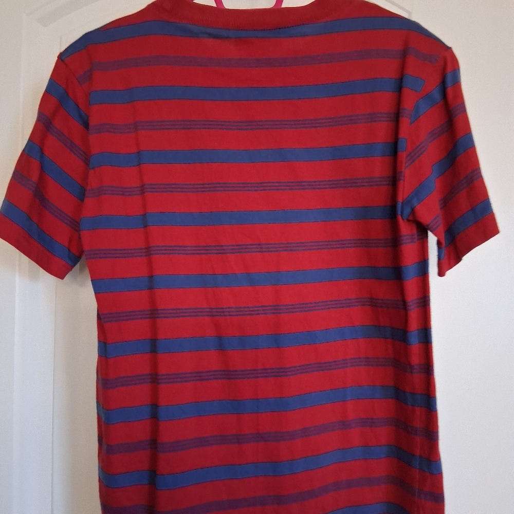 Gucci Kids Striped Red Blue Green Tee - Picture 4 of 5